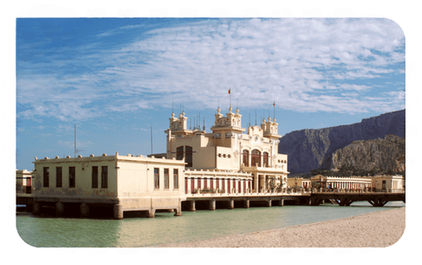 Antico Stabilimento Balneare di Mondello - Attrazioni Sicilia
